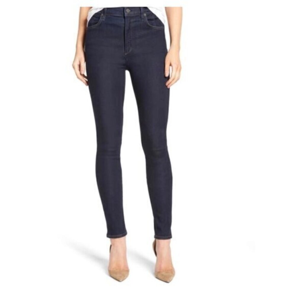 Citizens Of Humanity High Rise Dark Wash Carlie Skinny Jean